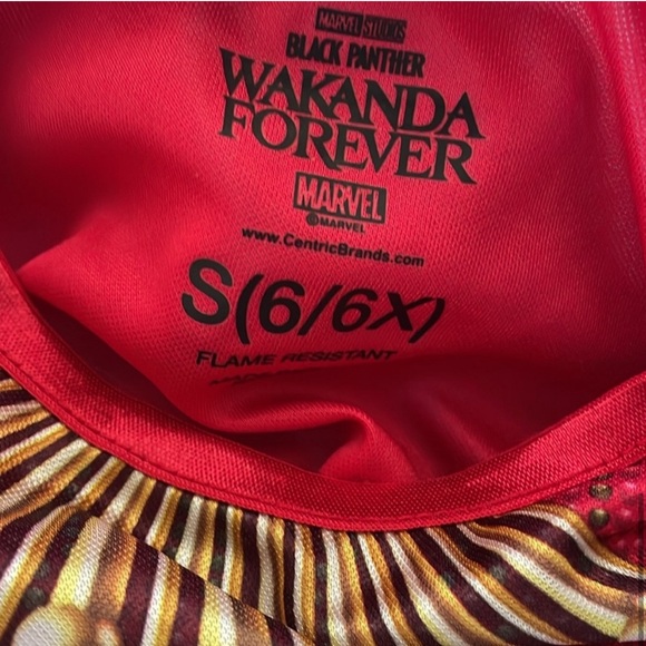 Marvel Studios Black Panther Okoye 2 Piece Fantasy Union Suit Pajama Set - Picture 8 of 9